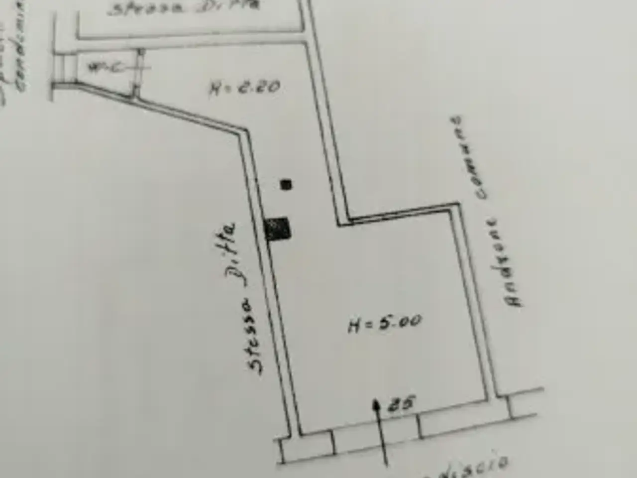 Negozio in Via Mogadiscio 25, Catania, {3} - Planimetria 1