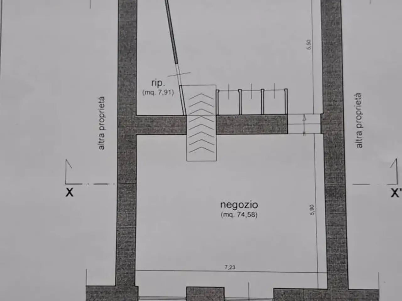 Negozio in Corso Don Minzoni  22, Genzano Di Roma, {3} - Planimetria 1