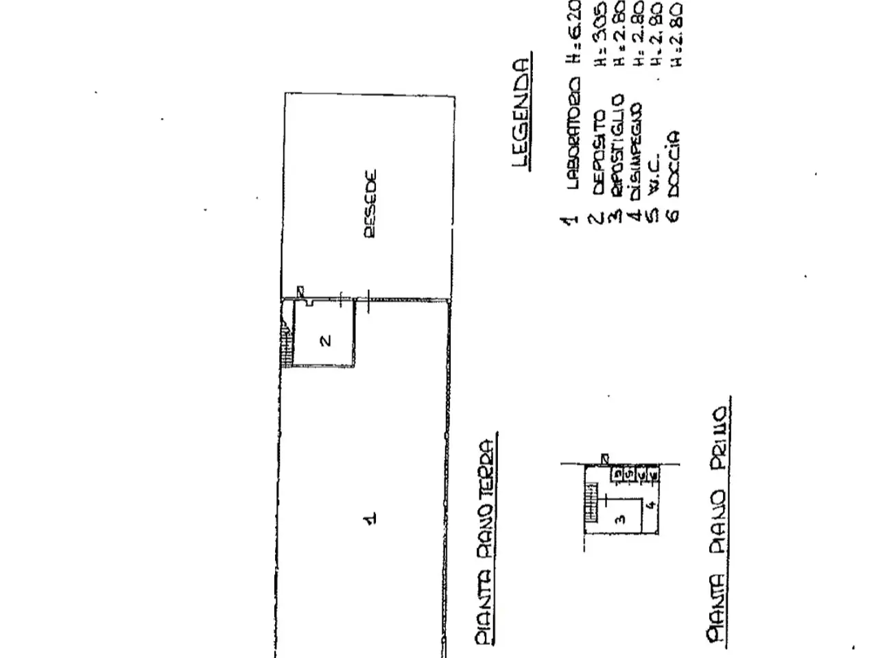 Palazzina commerciale in Via Leonardo da Vinci, Sovigliana Spicchio 106, Vinci, {3} - Planimetria 1