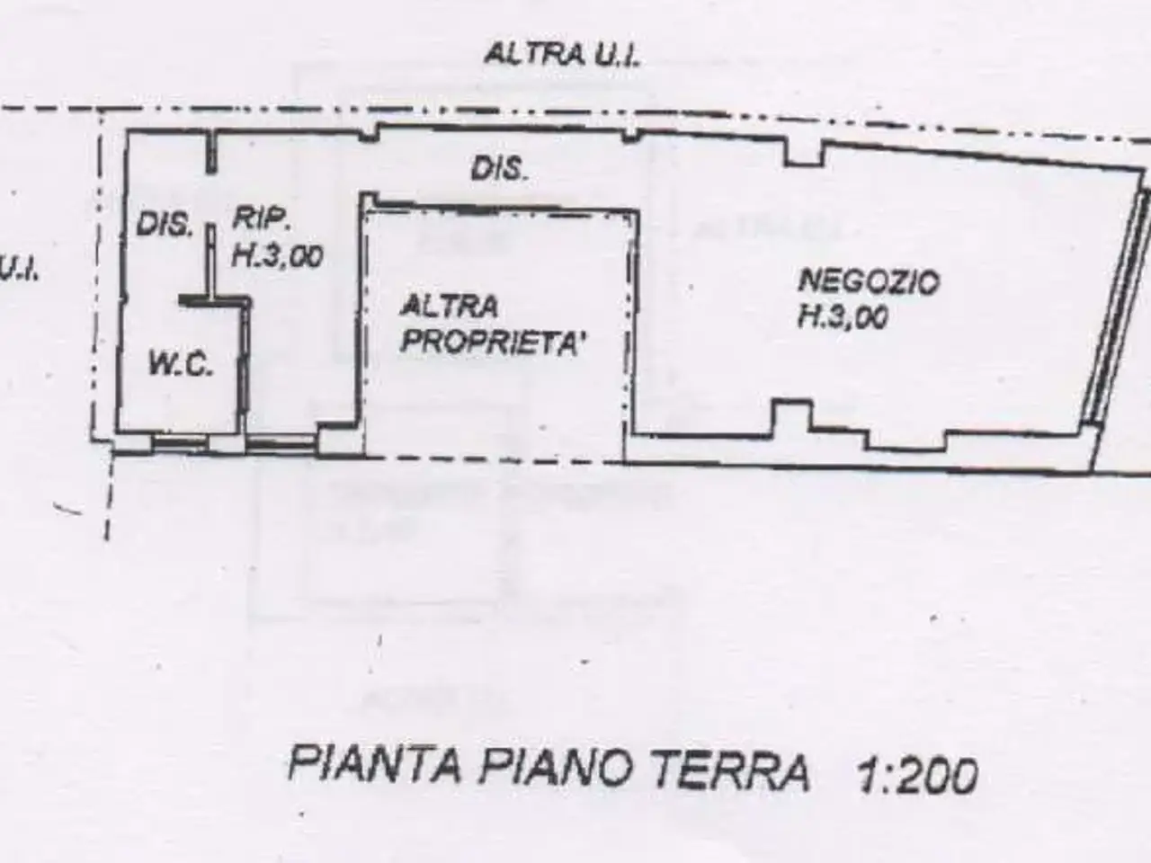 Negozio in Via Litta Rusca , Lurago Marinone, {3} - Planimetria 1