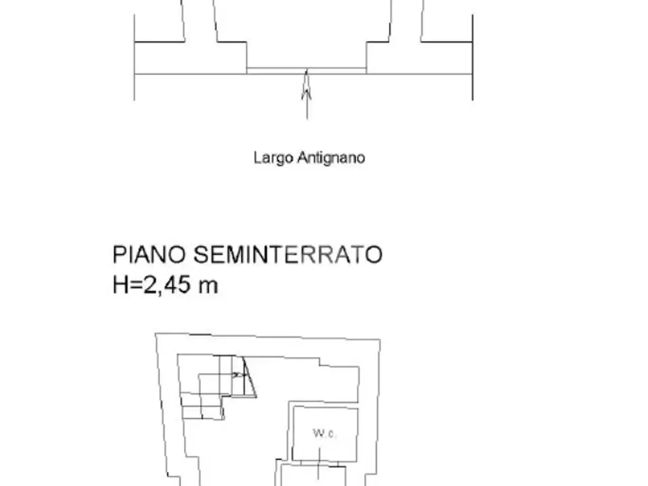 Negozio in Largo Antignano 14, Napoli, {3} - Planimetria 1