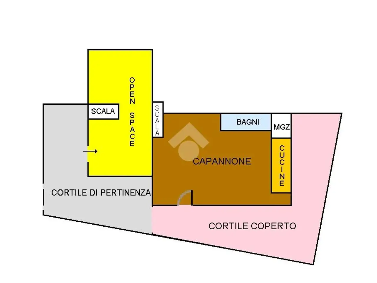 Capannone in Via del Maglio 34, Terni, {3} - Planimetria 1