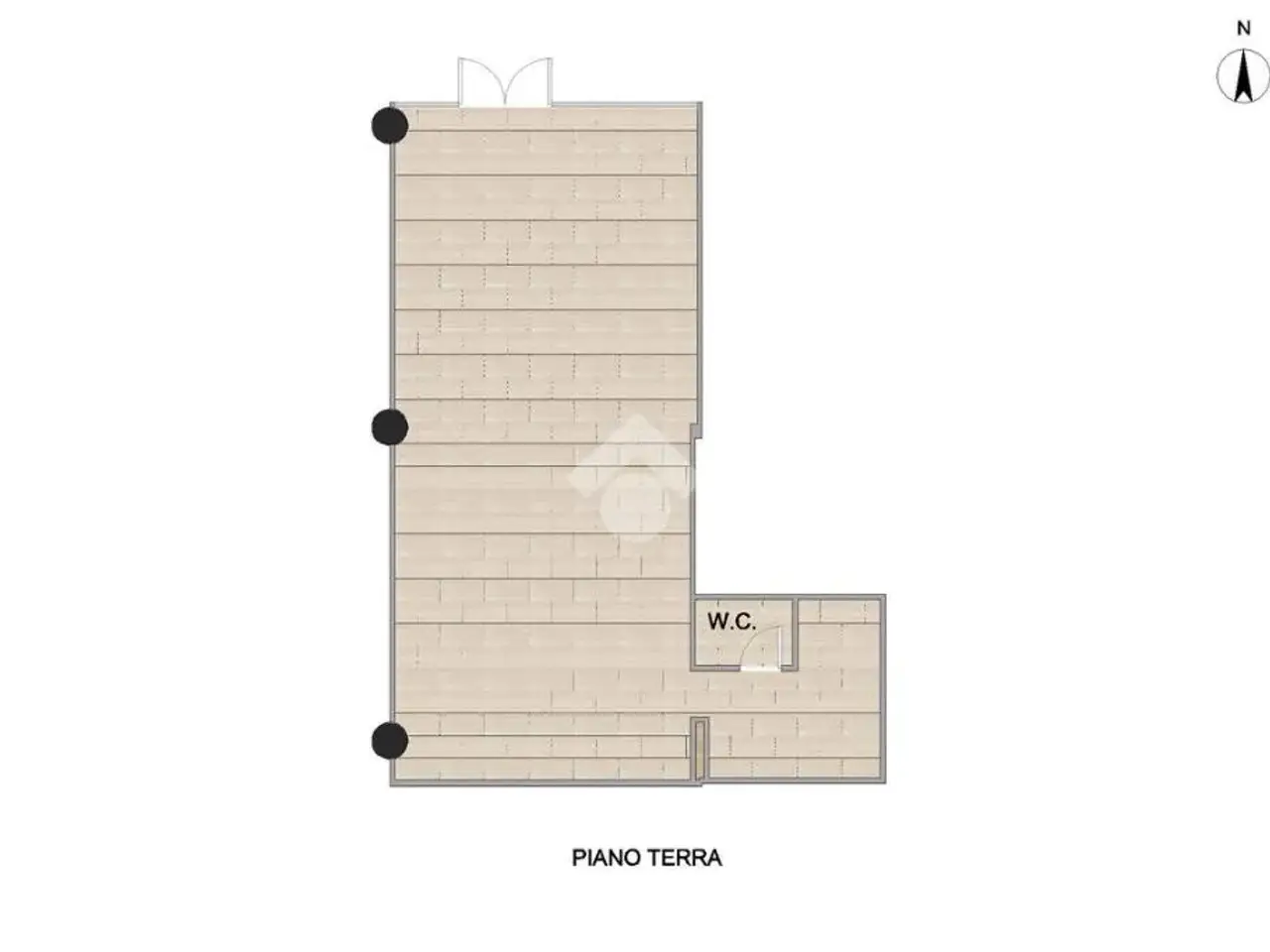 Negozio in Via Galileo Galilei, Teramo, {3} - Planimetria 1
