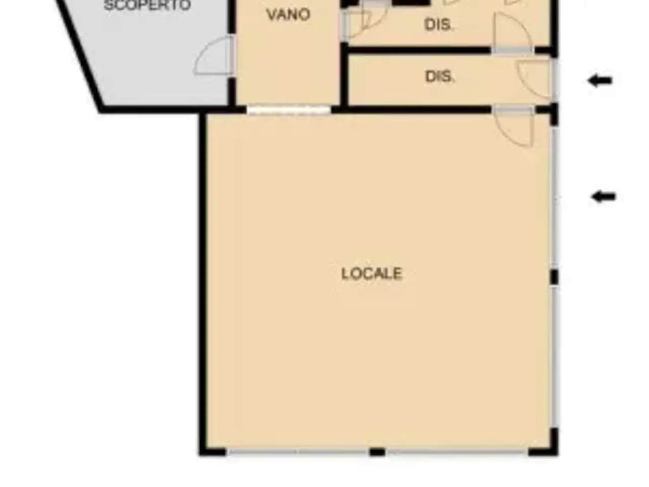 Negozio in Via Giovanni E Sebastiano Caboto 20, Trieste, {3} - Planimetria 1