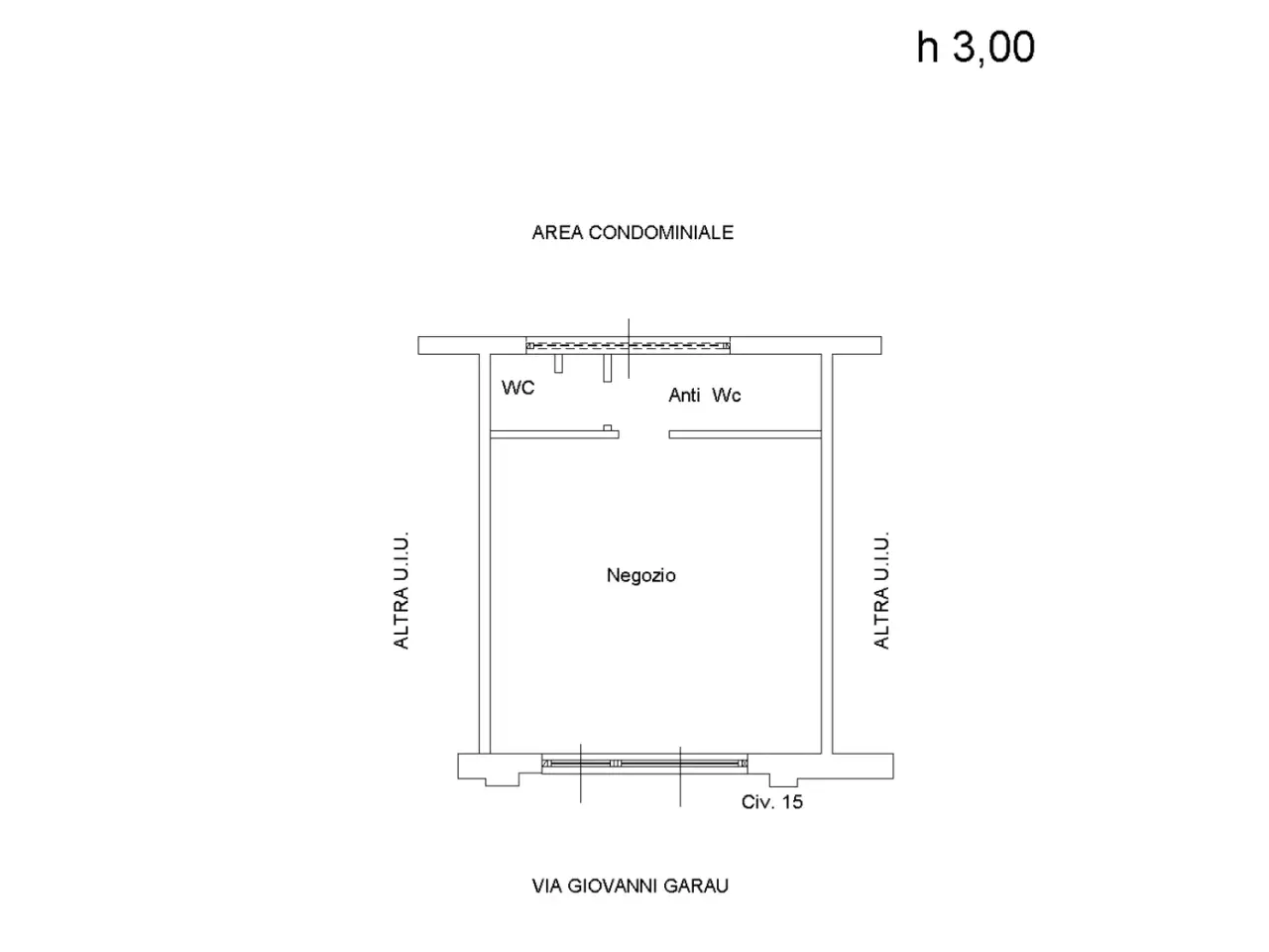 Negozio in , Roma, {3} - Planimetria 1
