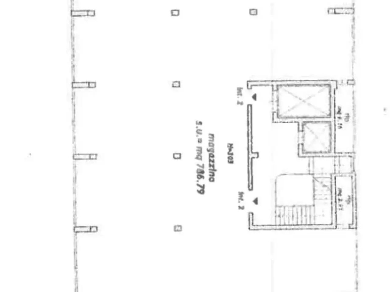 Capannone in Viale Sandro Pertini 143, Calvizzano, {3} - Planimetria 1