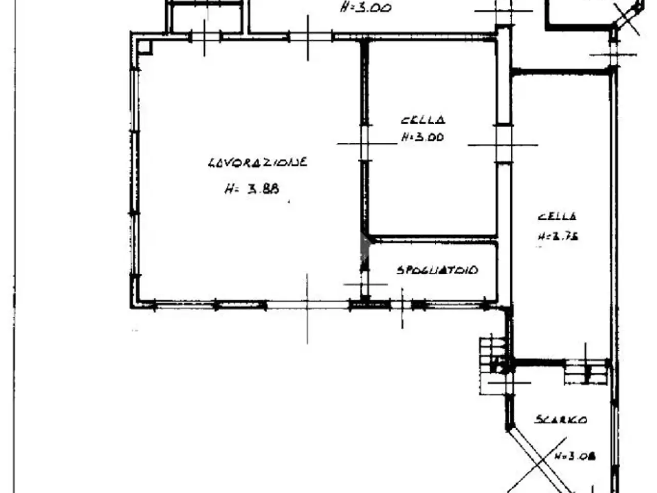 Capannone in Via Ponticelle 25, Montechiarugolo, {3} - Planimetria 1