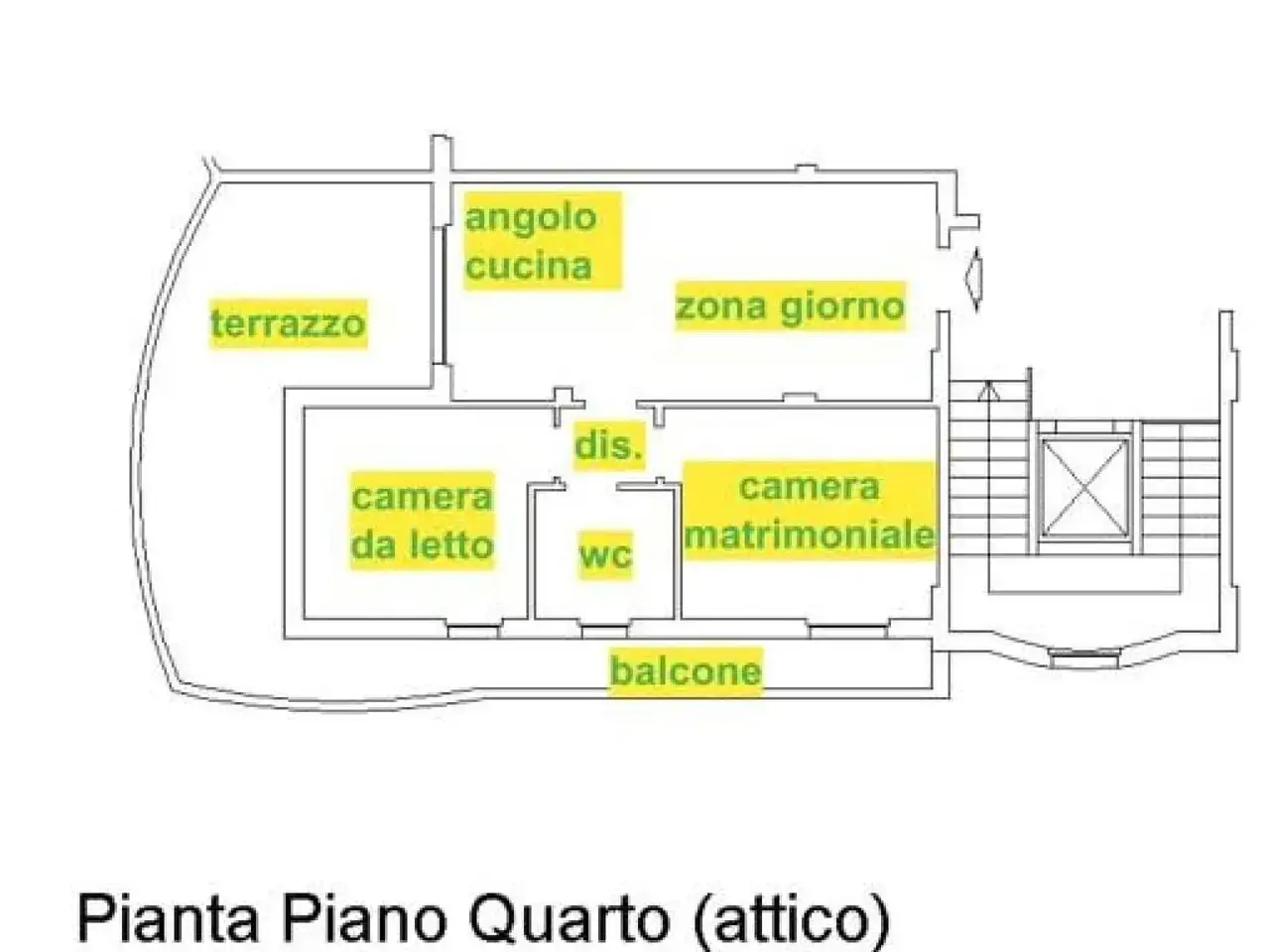 Attico in vendita, Via Ss16 Sud 6, Vasto - Planimetria 1