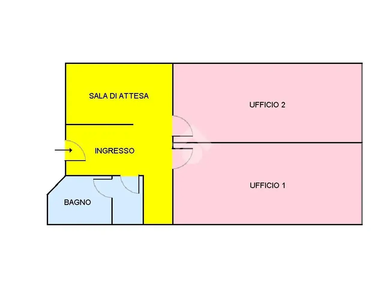 Ufficio in Via Pasubio 36, San Benedetto Del Tronto, {3} - Planimetria 1