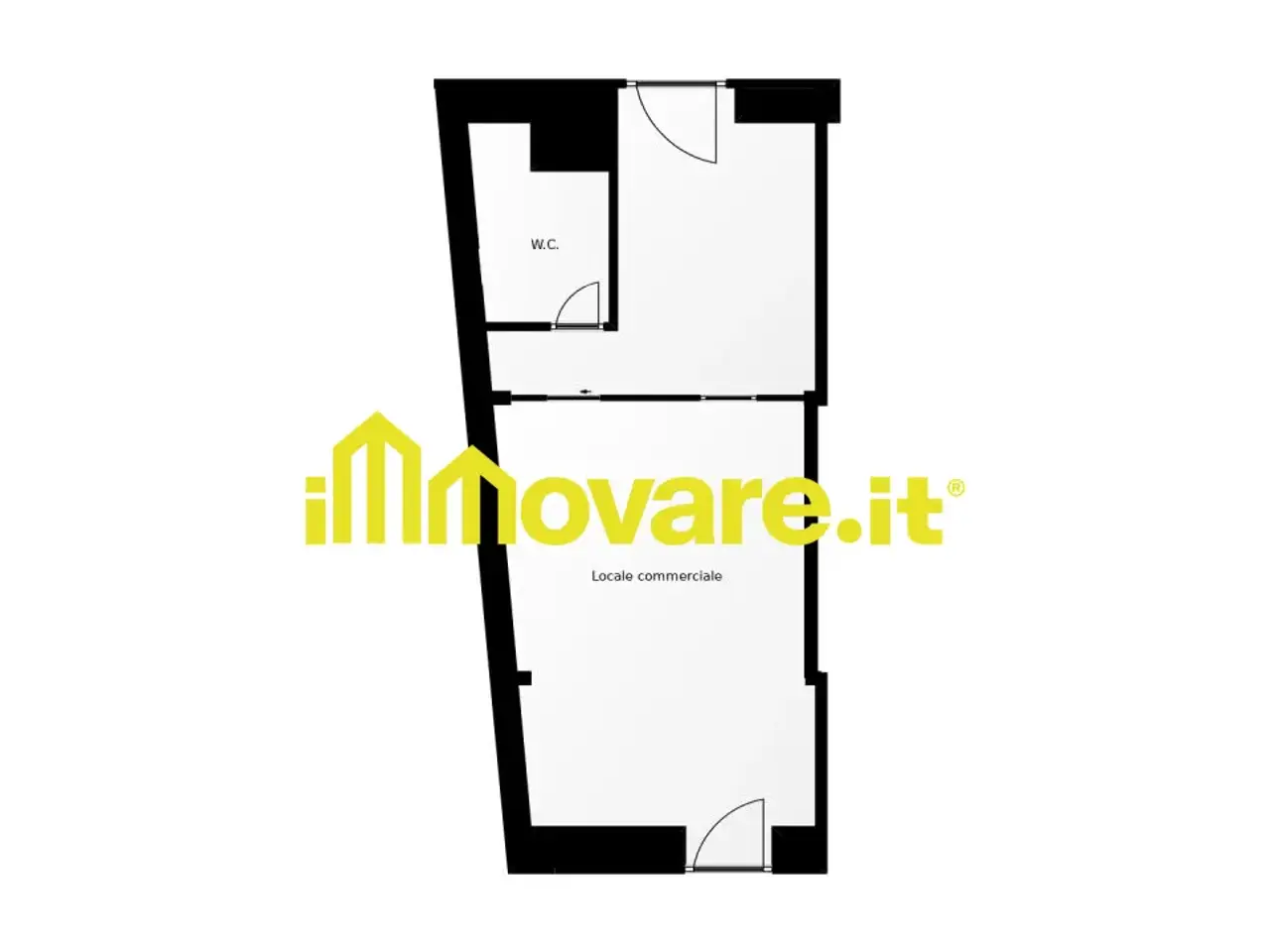 Negozio in Via Virgilio, Triggiano, {3} - Planimetria 1