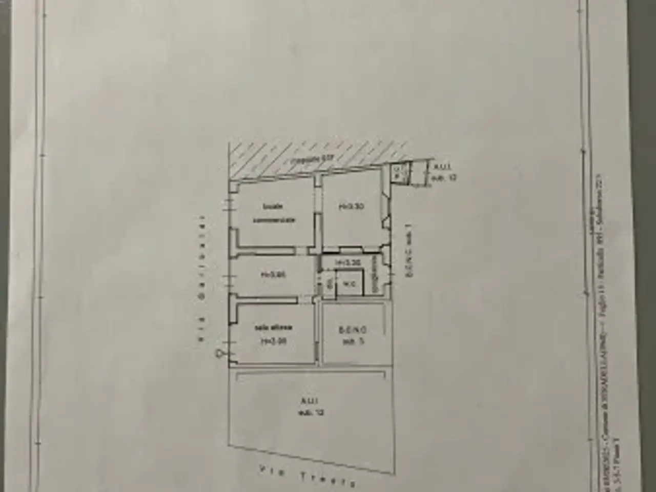 Negozio in Via Giuseppe Garibaldi 3, Stradella, {3} - Planimetria 1