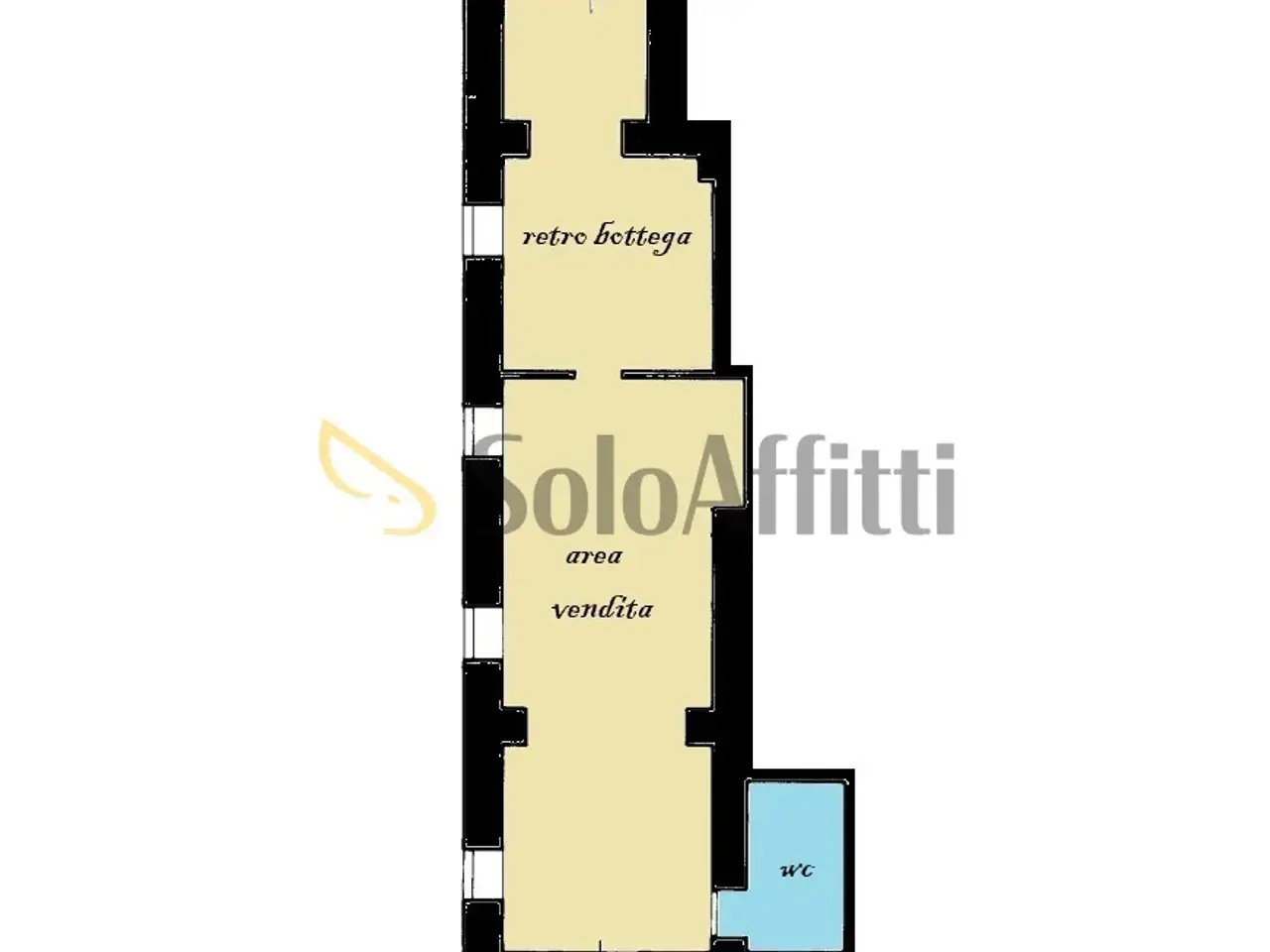 Negozio in Via Progresso 39, Catanzaro, {3} - Planimetria 1