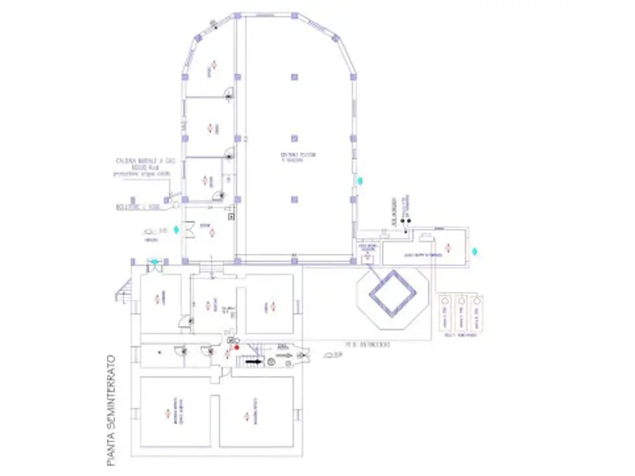 Hotel in Strada Statale 106 Jonica, Sellia Marina, {3} - Planimetria 1