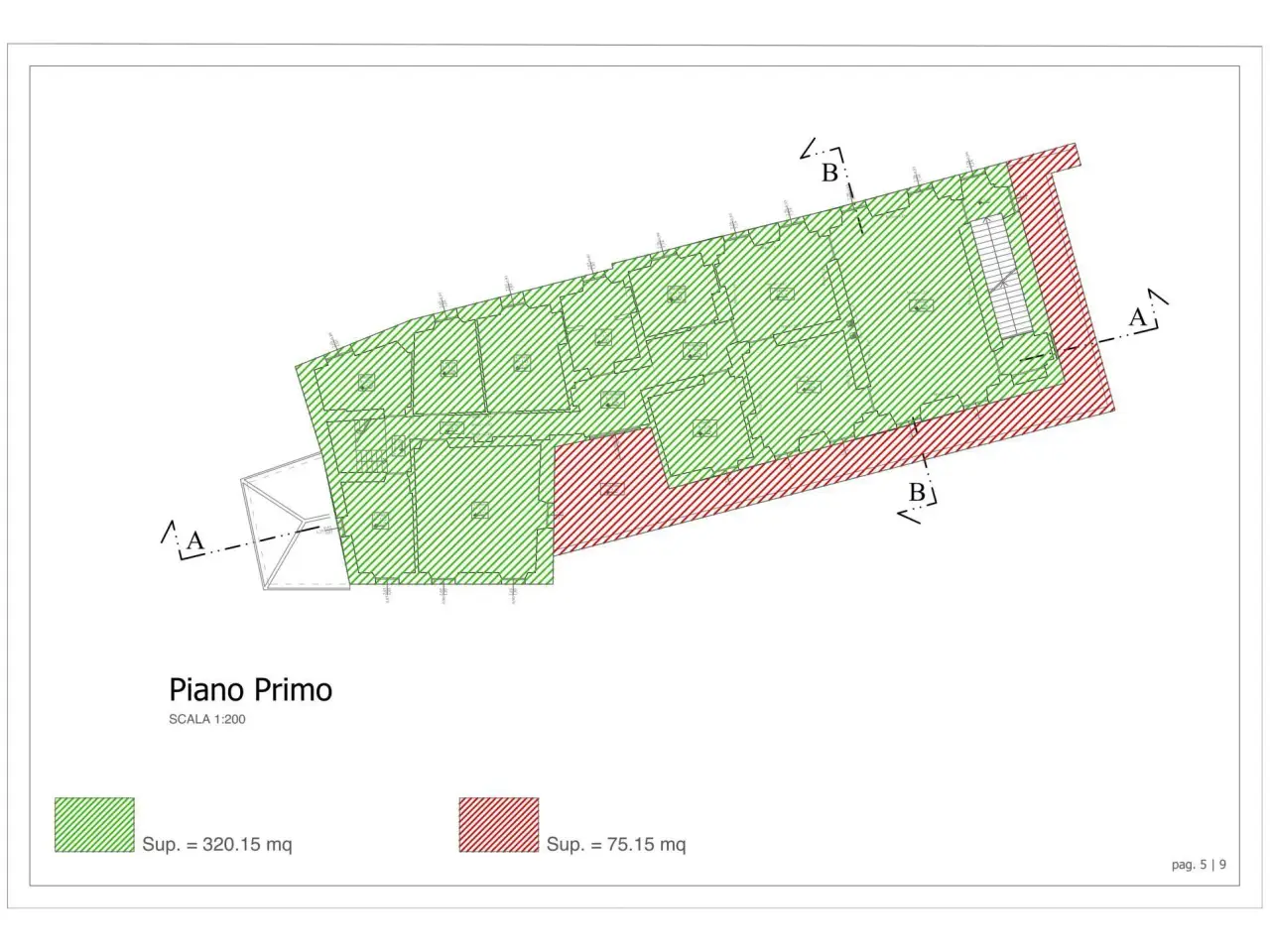 Villa in Strada Provinciale di Lerici, La Spezia - Planimetria 1