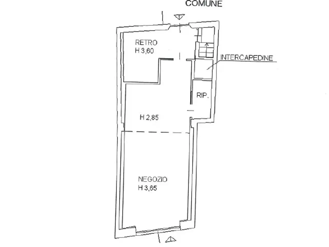 Negozio in Corso Adda 41, Lodi, {3} - Planimetria 1