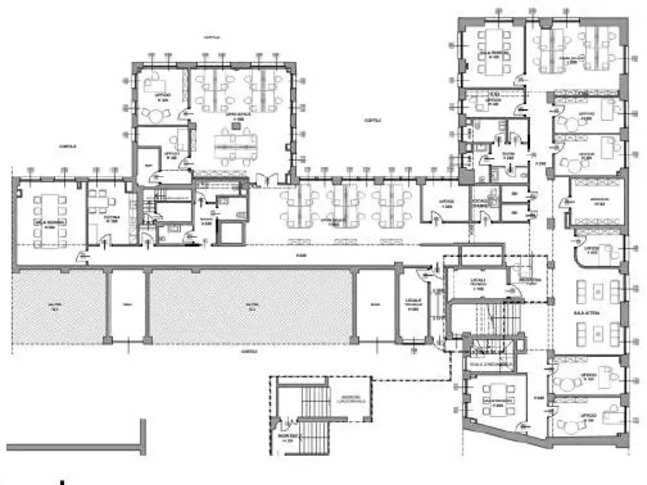 Ufficio in , Milano, {3} - Planimetria 1
