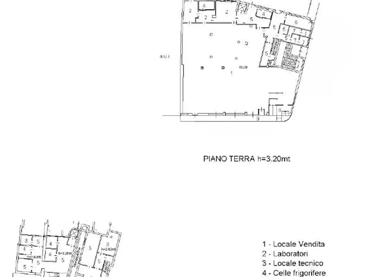 Negozio in Piazza Vittorio Veneto, Telgate, {3} - Planimetria 1