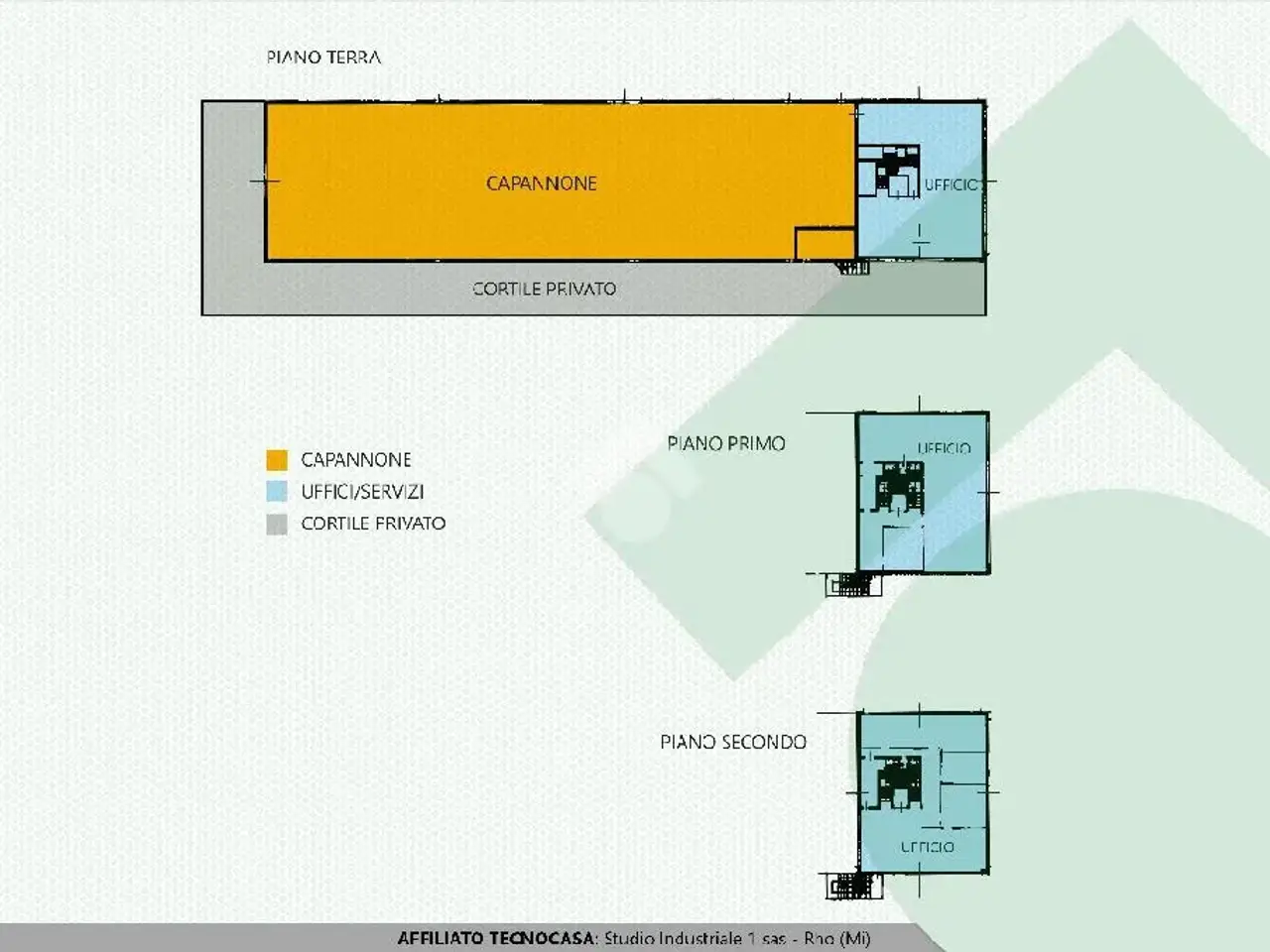 Capannone in Via Giuseppe Sirtori 34, Rho, {3} - Planimetria 1