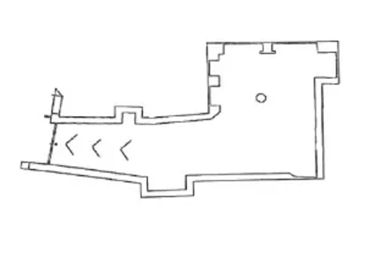 Magazzino in Via Giacomo Leopardi 194, Napoli, {3} - Planimetria 1