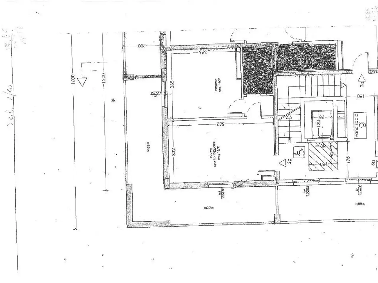 Bilocale in vendita, Via Concini 11, Arezzo - Planimetria 1