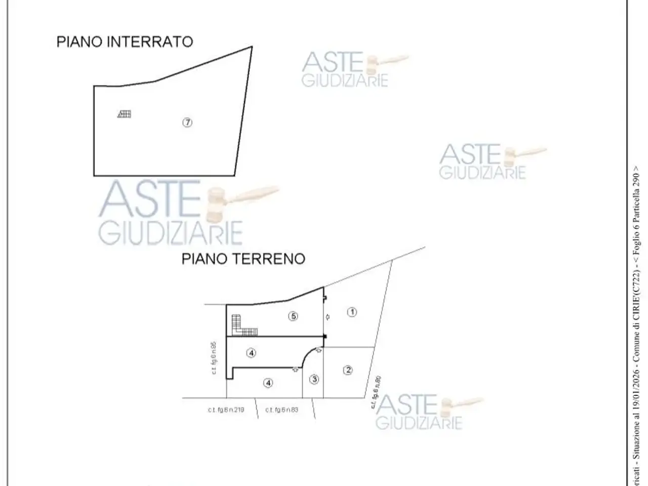 Garage in Via Canavere, 10073 Ciriè To, Italia 10073, Cirie', {3} - Planimetria 1