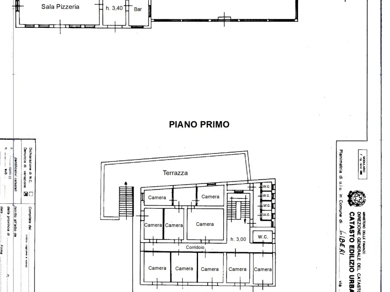 Immobile commerciale in Via Villa, Liberi, {3} - Planimetria 1