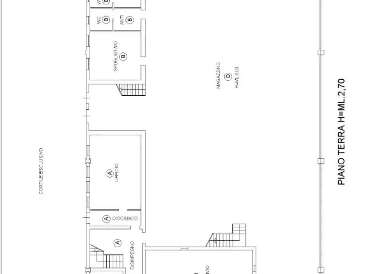 Capannone in Via Padova 12, Oderzo, {3} - Planimetria 1