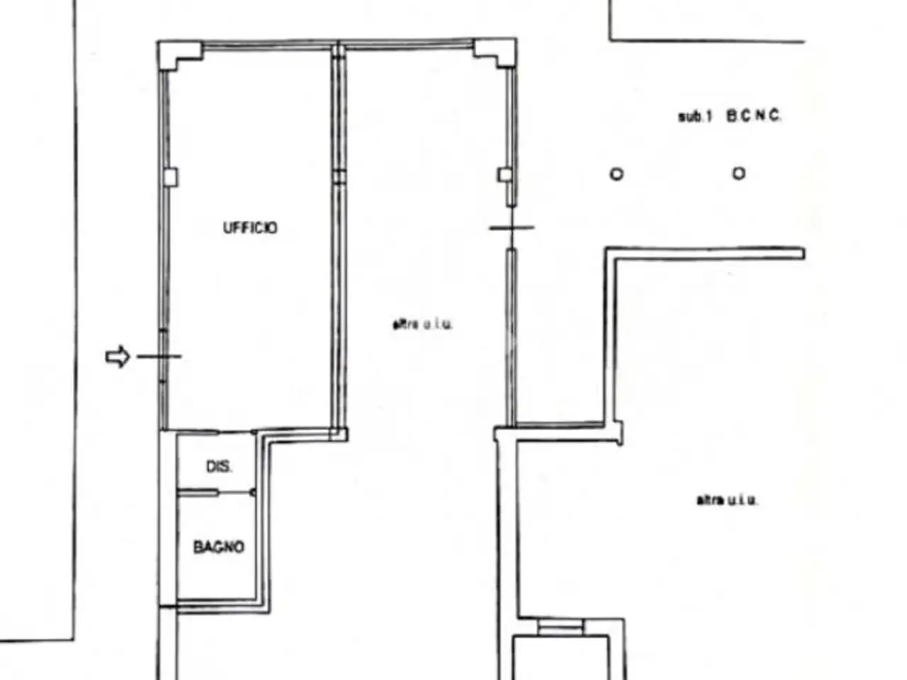 Ufficio in Via S. Rocco 31, Morbegno, {3} - Planimetria 1