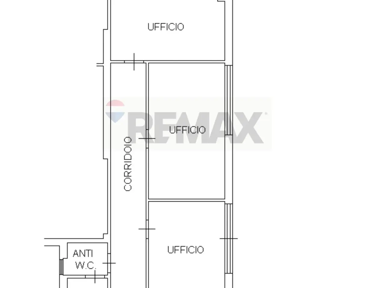 Ufficio in Viale Autonomia 18, Caltagirone, {3} - Planimetria 1