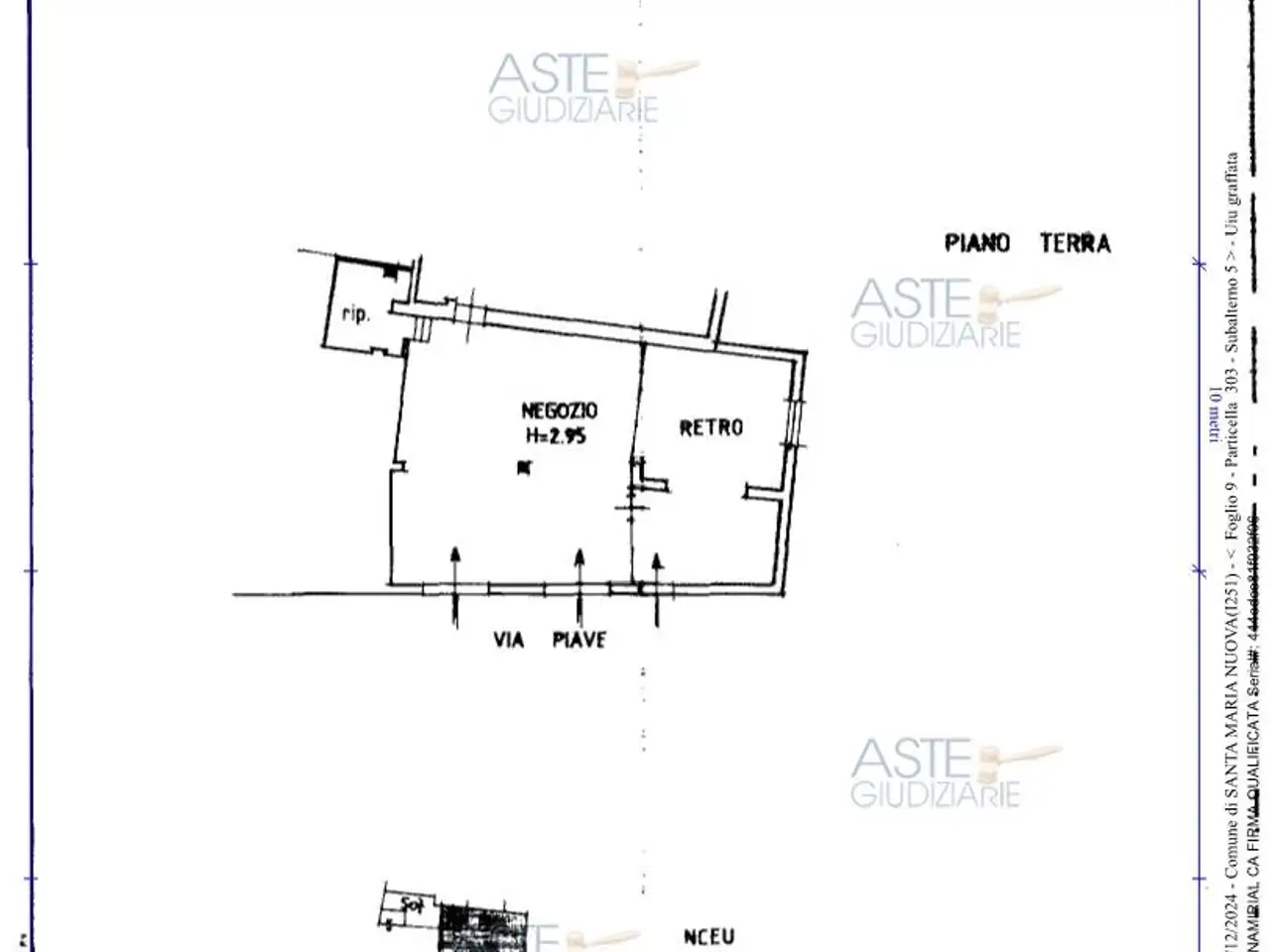 Negozio in Via Piave, 63, 60030 Santa Maria Nuova An, Italia 63, Santa Maria Nuova, {3} - Planimetria 1