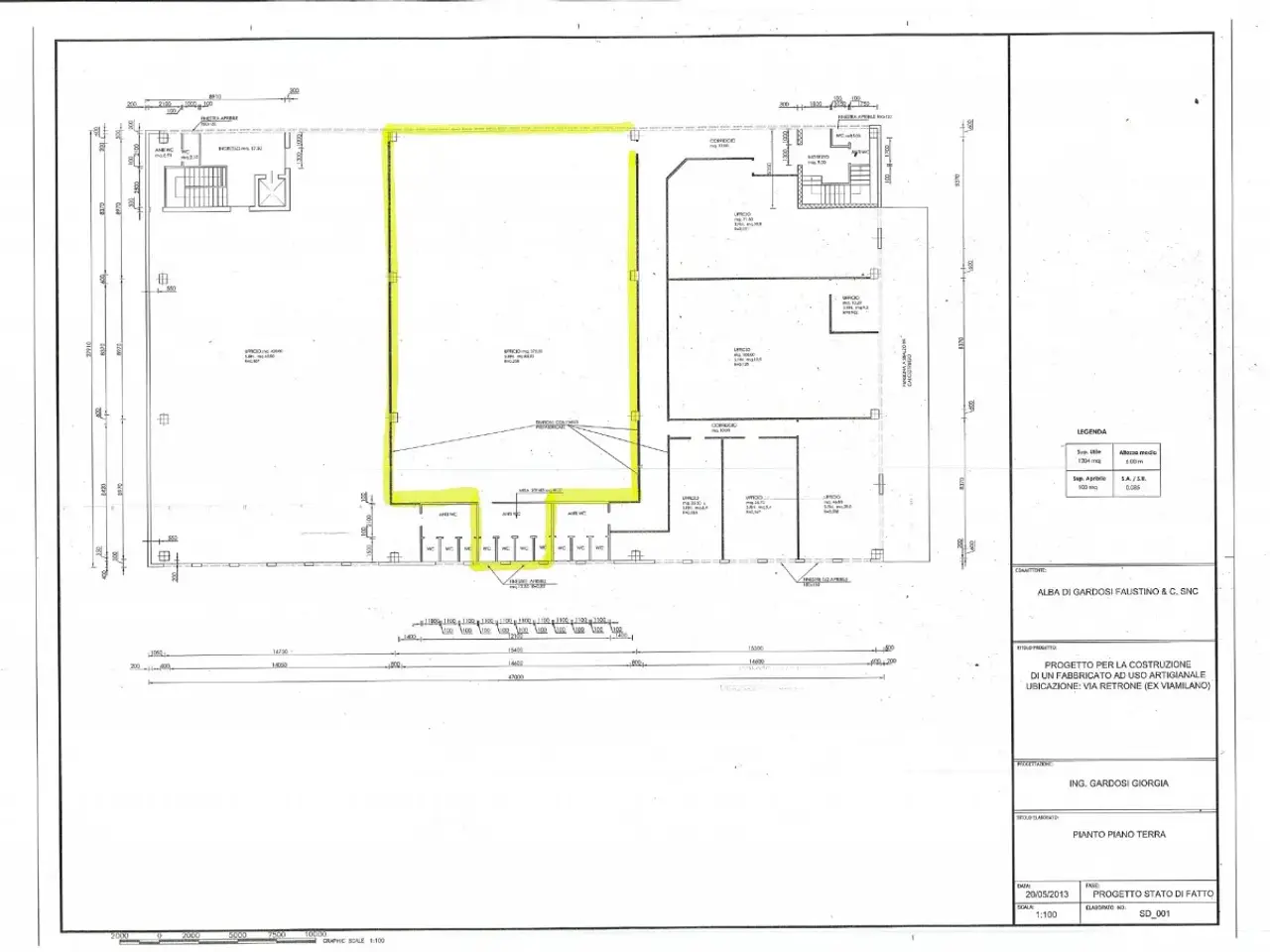 Ufficio in , Altavilla Vicentina, {3} - Planimetria 1