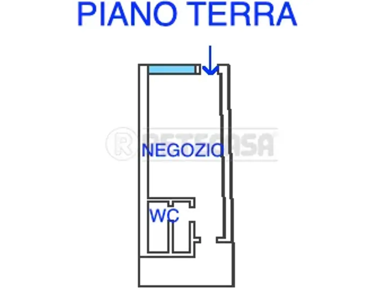 Palazzina commerciale in Via Roma 47, Palazzolo Dello Stella, {3} - Planimetria 1