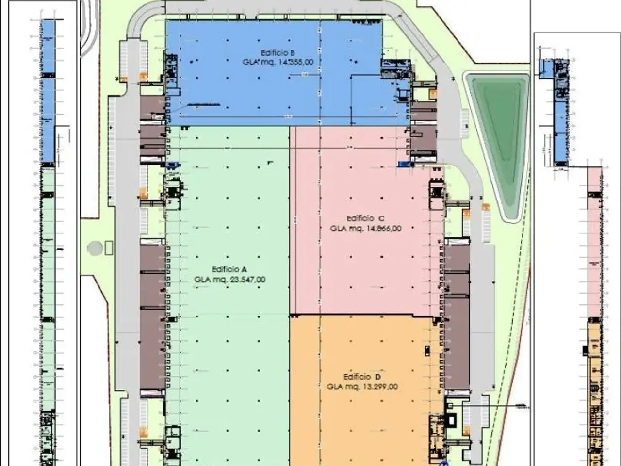 Magazzino in Via Fontana, Telgate, {3} - Planimetria 1