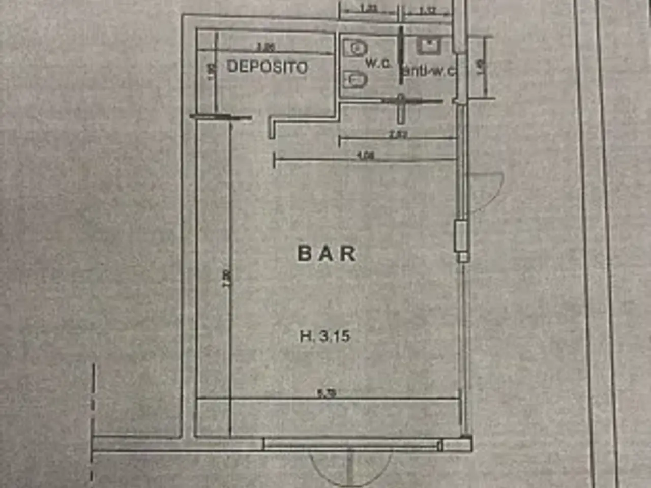Negozio in Viale dei Tigli, Casalnuovo Di Napoli, {3} - Planimetria 1
