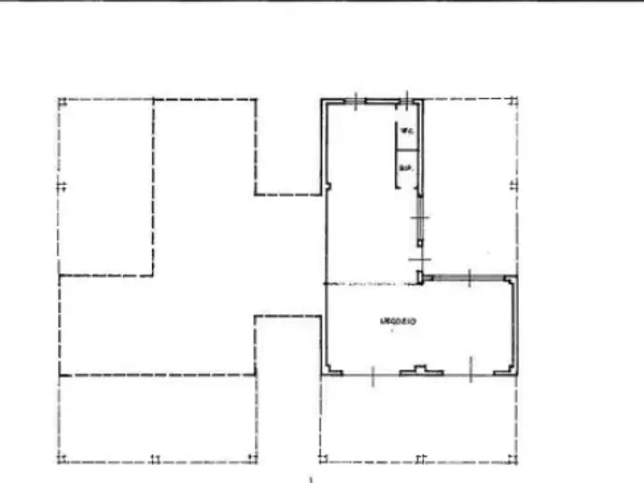 Negozio in Via Santo Pietro, Foligno, {3} - Planimetria 1
