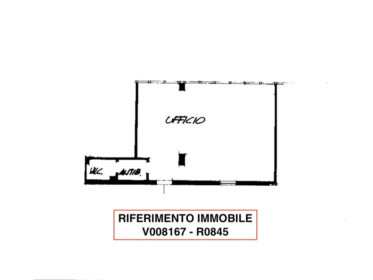 Palazzina uffici in Via Goffredo Mameli 15, Reggio Emilia, {3} - Planimetria 1