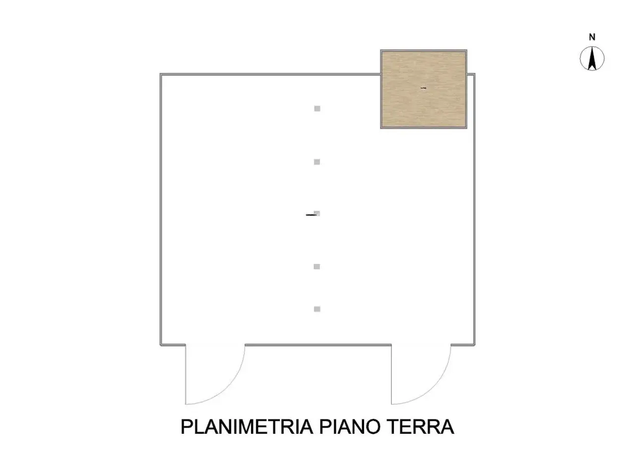 Capannone in Località Loghetto Nure 25, Podenzano, {3} - Planimetria 1