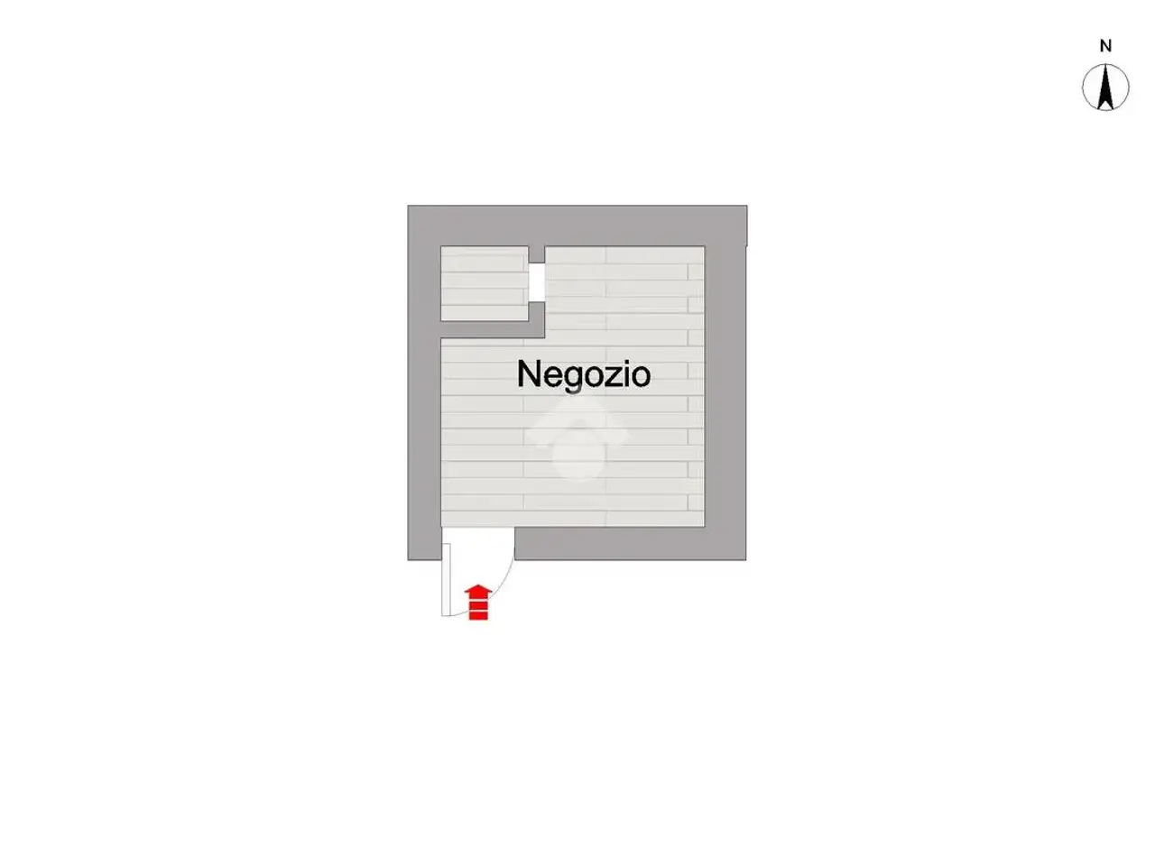 Negozio in Via Chiaia 37, Napoli, {3} - Planimetria 1