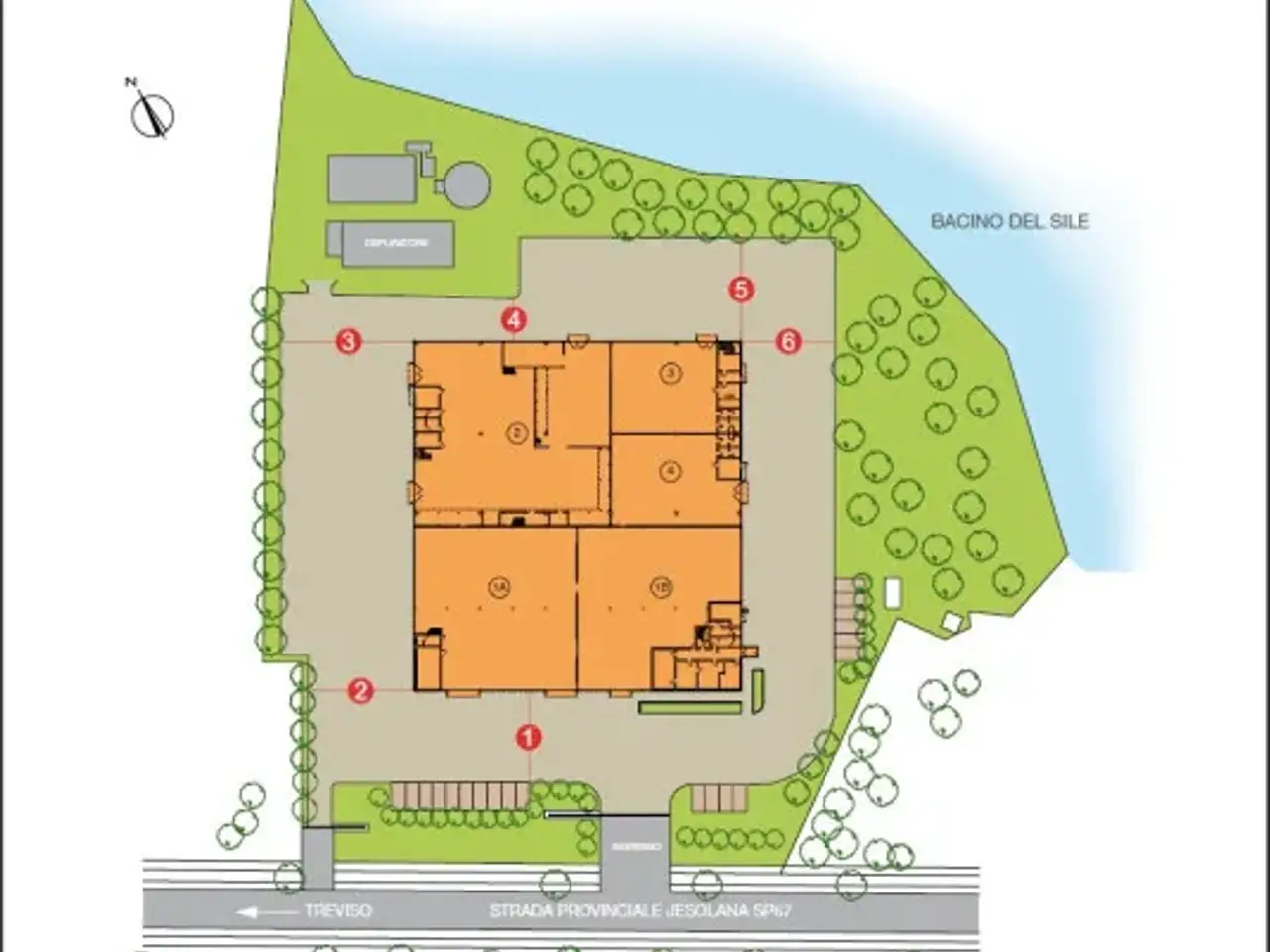 Magazzino in Via Principale 139, Casier, {3} - Planimetria 1
