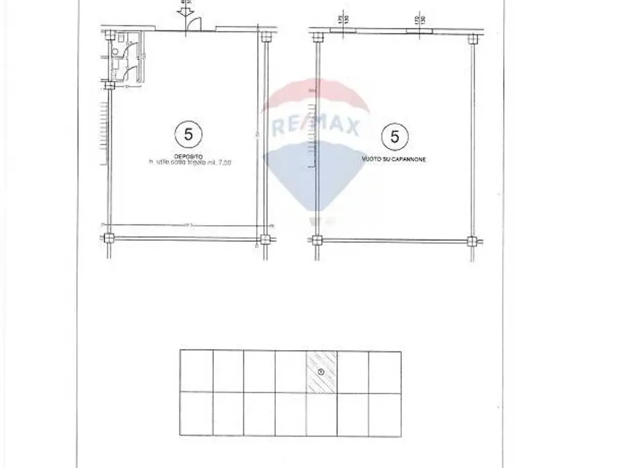 Capannone in Via Po 1, Vimercate, {3} - Planimetria 1