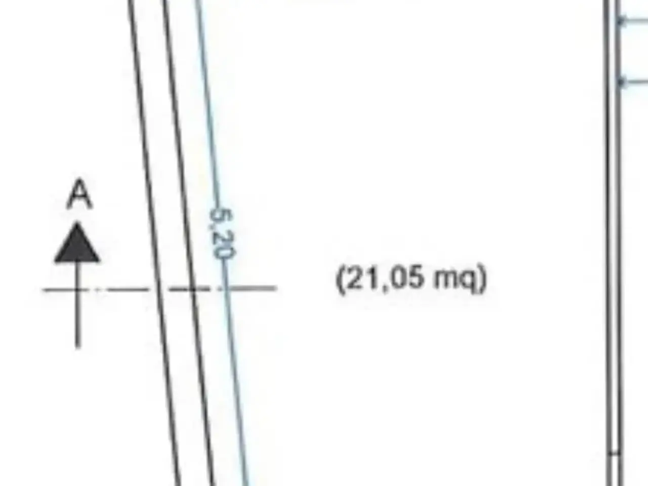 Parcheggio chiuso in Viale Carnaro 49, Roma, {3} - Planimetria 1