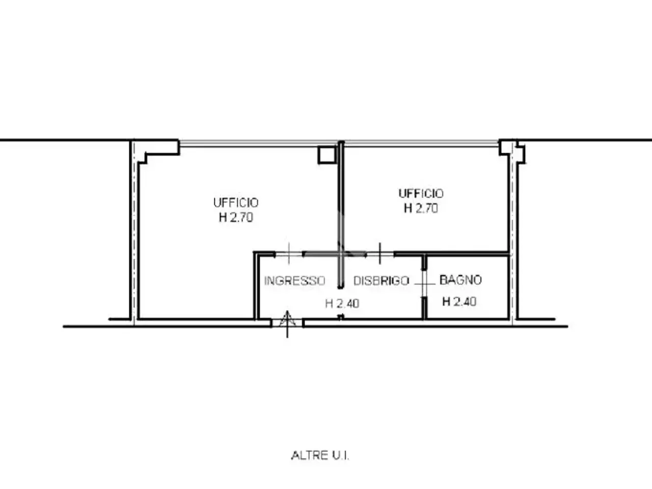 Ufficio in Viale Brescia 81, Mazzano, {3} - Planimetria 1