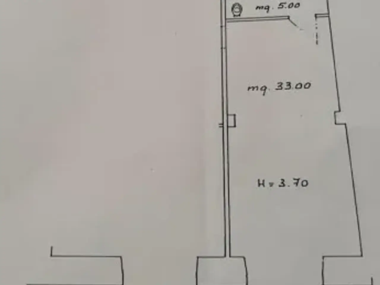 Negozio in Viale Odescalchi, Bracciano, {3} - Planimetria 1
