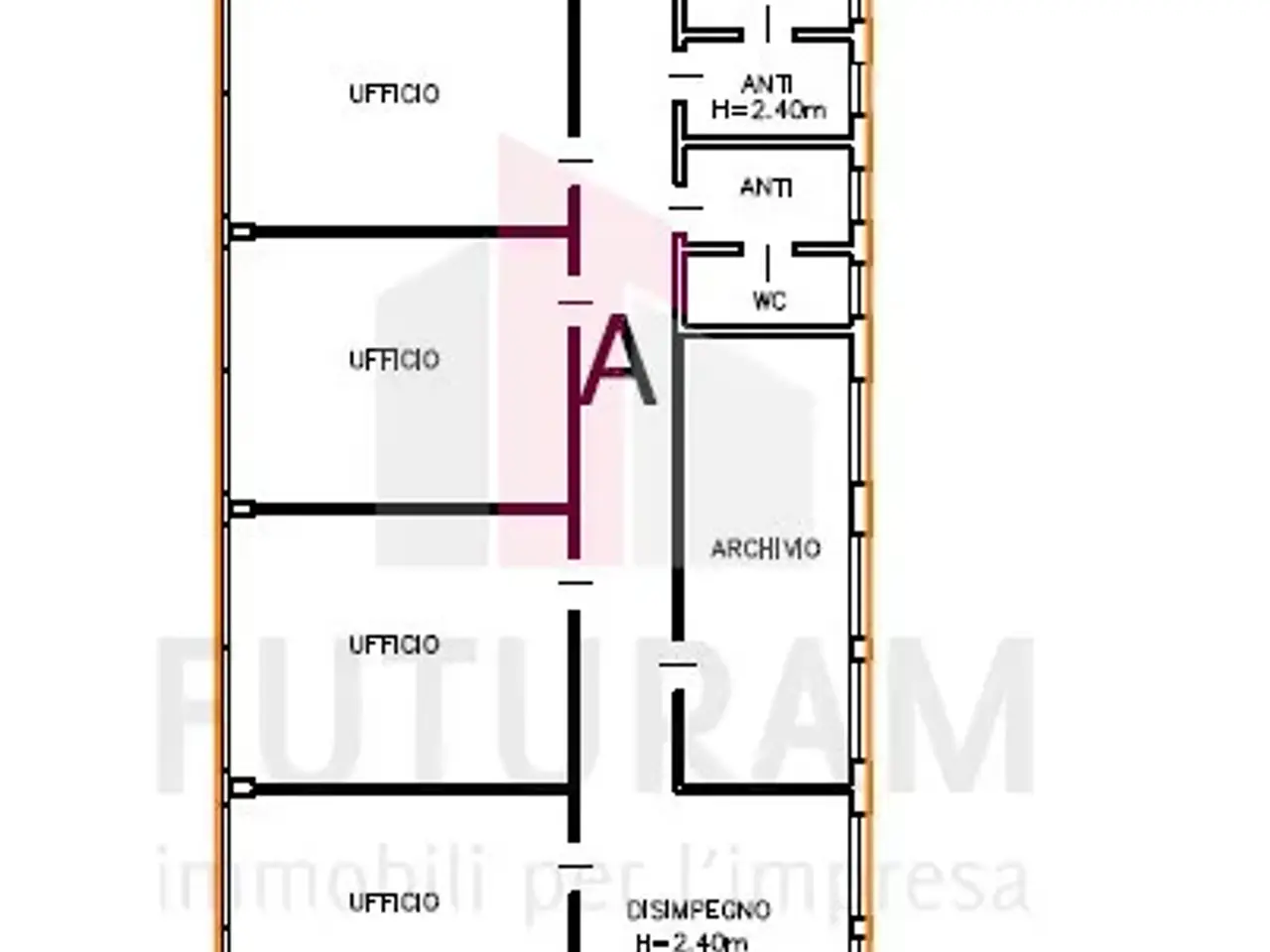 Ufficio in , Rubano, {3} - Planimetria 1