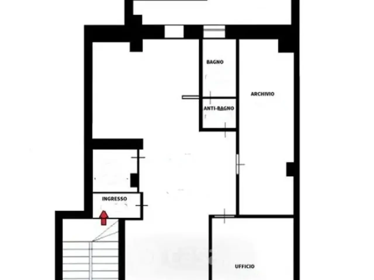 Ufficio in Via C. Battisti 44, Pescara, {3} - Planimetria 1