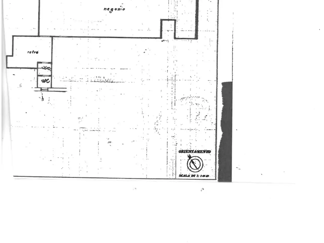Negozio in Via Marco Emilio Scauro 20, Roma, {3} - Planimetria 1