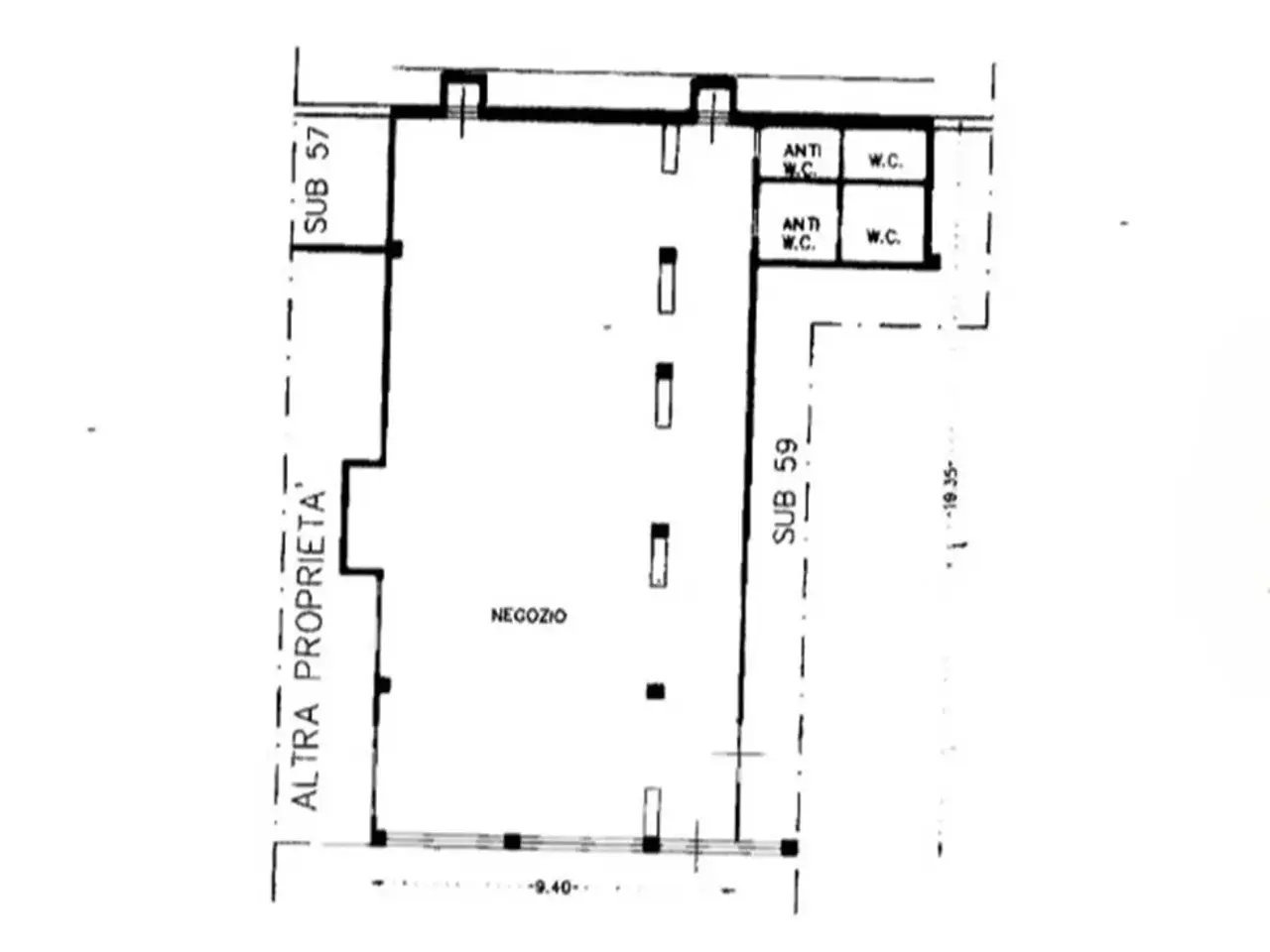 Ufficio in Viale Monte Baldo Snc, Brentonico, {3} - Planimetria 1