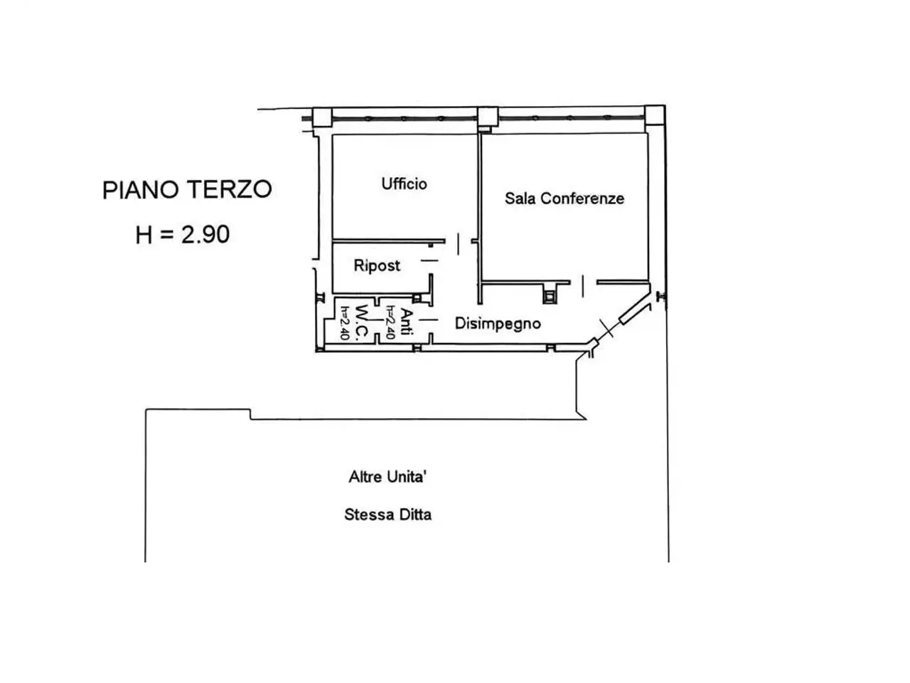 Ufficio in , Cartura, {3} - Planimetria 1