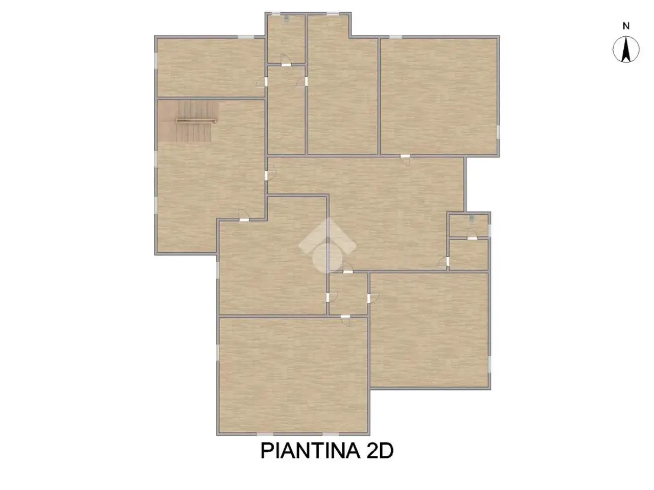 Ufficio in Via Volontari del Sangue 19, Manerbio, {3} - Planimetria 1