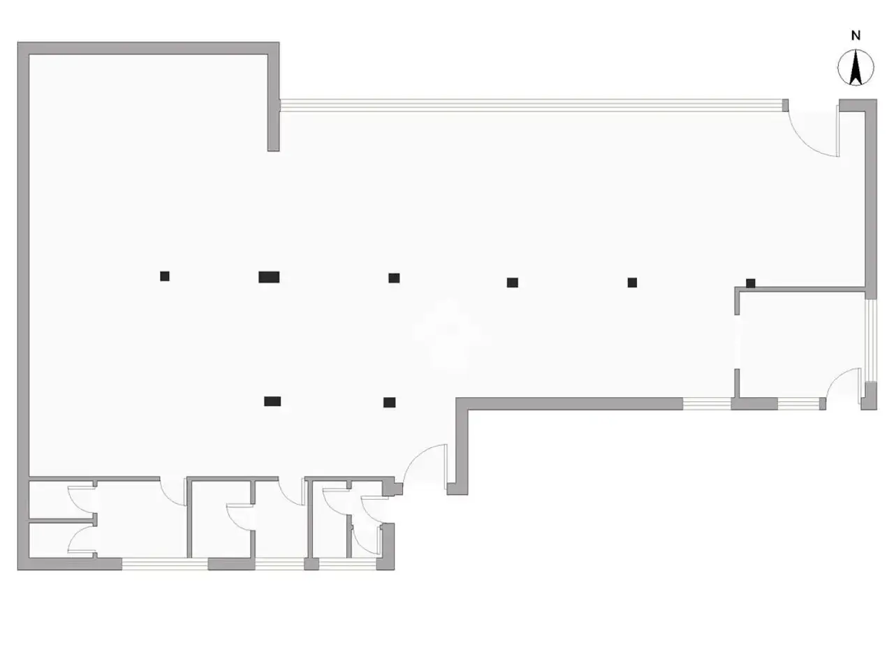 Negozio in Via Don Luigi Cantini 72, Agrate Brianza, {3} - Planimetria 1